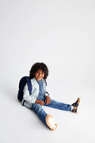 Vicco 346.B24K.334 Homer Children's Walking Shoes Navy Blue