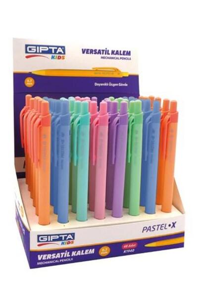 Gıpta قلم رصاص باستيل إكس فيرساتيل 0.9 مم، 6 ألوان، عبوة من 48 قلمًا