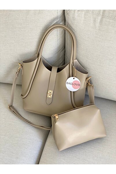 BAGLOVİS TAŠKA YAVRU DÁMSKA TAŠKA NA RAMENO S EXTRAKTOM PREDNÉHO ZÁMKU