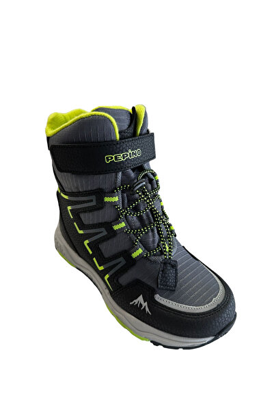 pepino 1361 سموكد - حذاء فيليه للأطفال باللون الأصفر والفوسفور الأسود