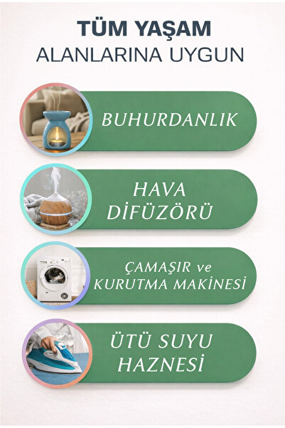 KIRINTI 2000 Çiçek Bahçesi Esansı 10 ml – Buhurdanlık, Difüzör ve Oda Kokusu
