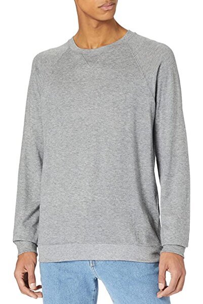 Jack & Jones سترة جاك آند جونز JPRBale Knit Crew 12142640 للرجال باللون الرمادي