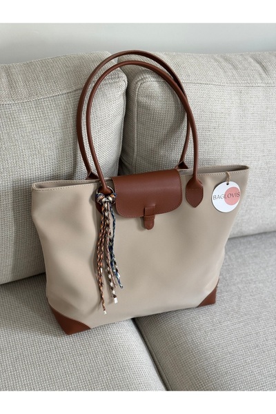 BAGLOVİS GEANTĂ TOTE DE DIMENSIUNE MARE DETALIATĂ CHARME EN40 BOY30