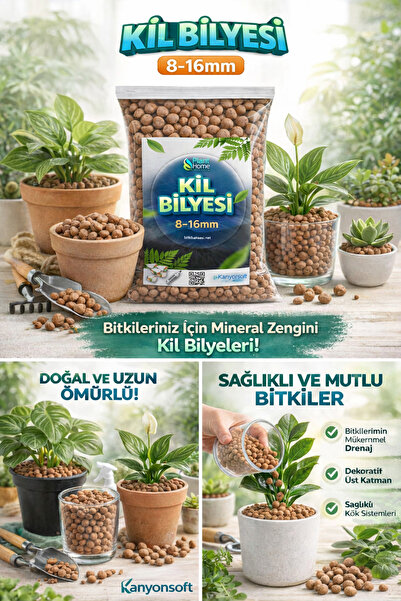 Genel Markalar Planthome Powermix 8-16mm Vitaminli Kil Bilyesi - 1 Litre
