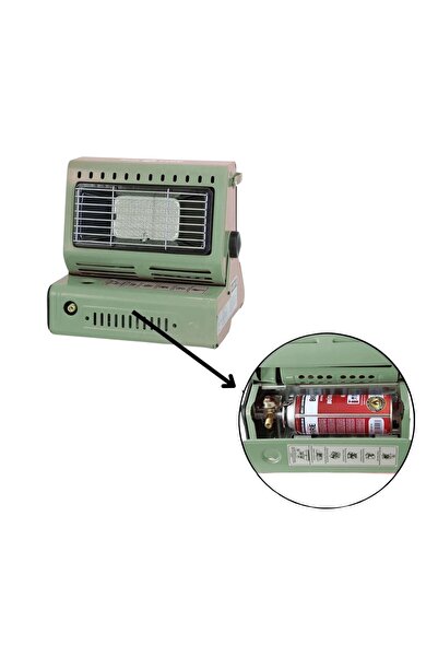 Big Fire Maxi Portatif Kamp Sobası Yeşil