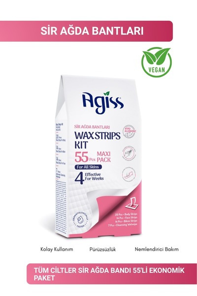 AGISS Sir Ağda Bandı 55'li Ekonomik Paket Tüm Ciltler