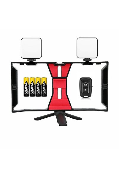 Tianya Tüm Cep Telefonları ile Uyumlu U Rig Cage Kafes Stabilizer , Mini Trip...