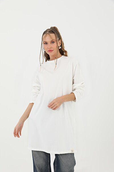 Soul Women's Basic Tunic - 30726Tun - White