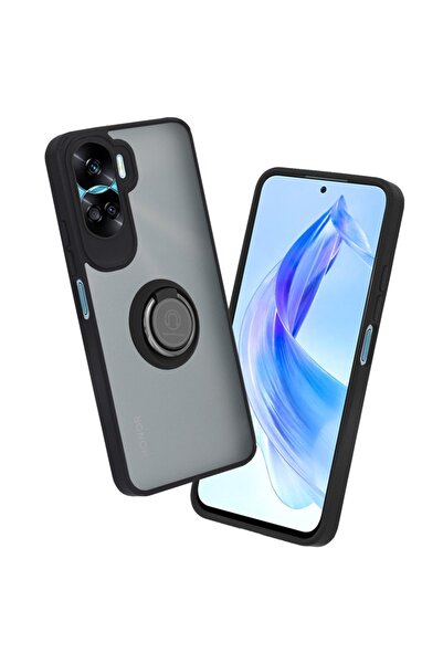 SKYDDAR INNOVATION Carcasă pentru Honor 90 Lite, Glinth cu inel magnetic rota...