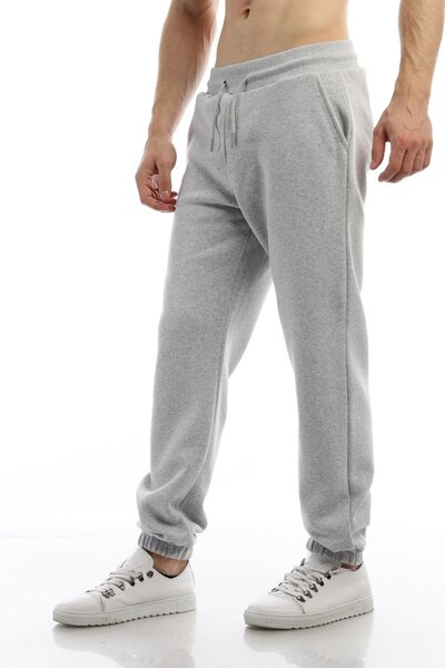 Polo State Ανδρικό παντελόνι με 3 νήματα σε γκρι Melange