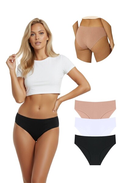 Newlilla 10006 High Waist Bato 3-Piece Panties 10006-v2