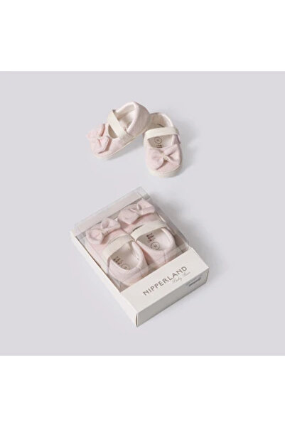 Nipperland 100% Cotton Lined Baby Girl Ballerinas 0-3 Months Velcro No:17-18-19