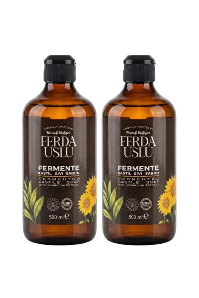 Fermente Mutfağım Fermente Sıvı Arap Sabunu -2 Adet- Kombucha Özlü 500 ml