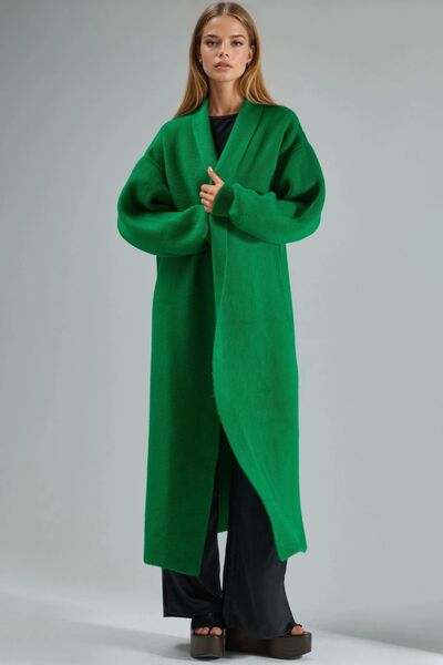 Hiccup My Fashion Long Knit Cardigan