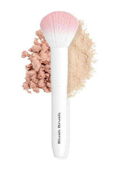 SheMask Allık ve Pudra Fırçası Profesyonel Makyaj Fırçası Yumuşak Kıllı Fondö...