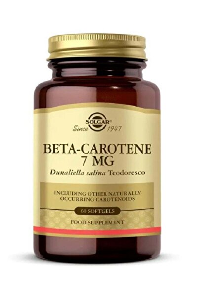 Solgar Beta Carotene 7 Mg 60 Capsules
