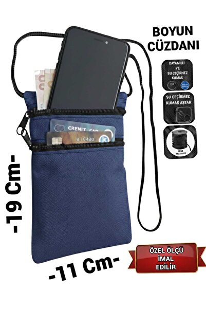 SEVBAGS Asker Umre Hac Su Geçirmez Telefon Ve Para Boyun Cüzdanı Günlük Kulla...