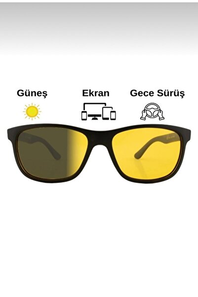 Charlotte Candle Gece Far Işığı Kesici Gece Görüş Gözlüğü Anti Far +Fermuarlı...