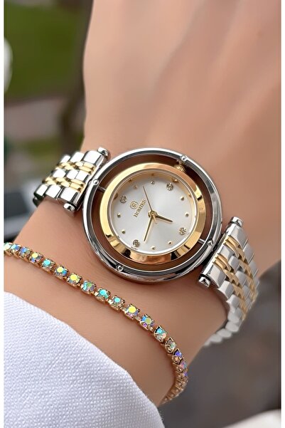 Homies ساعة يد نسائية مقاومة للماء مع سوار مع هدية - فاتورة أصلية من العلامة ...