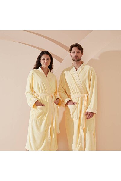 REEFI روب حمام عصري - ليموني - مقاس 2/3XL