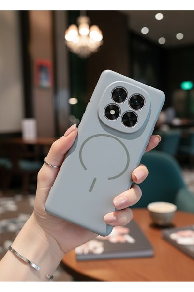TechTrove Xiaomi Redmi Note 14 Pro 5G İçin Uyumlu M-Safe Özellikli Soft Renkl...