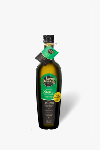 Nermin Hanım Zeytinliği Edremit Filtresiz Erken Hasat Soğuk Sızma Zeytinyağı ...