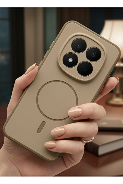 TechTrove Redmi Note 15 Pro 5G İçin Uyumlu M-Safe Şarj Özellikli Elde Kaymaz ...