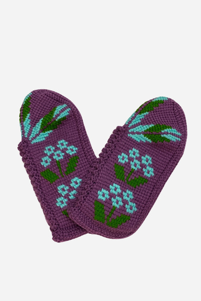 EL İŞİ Booties Hand Knitted Tunisian Knitted Bundle Dowry Gift