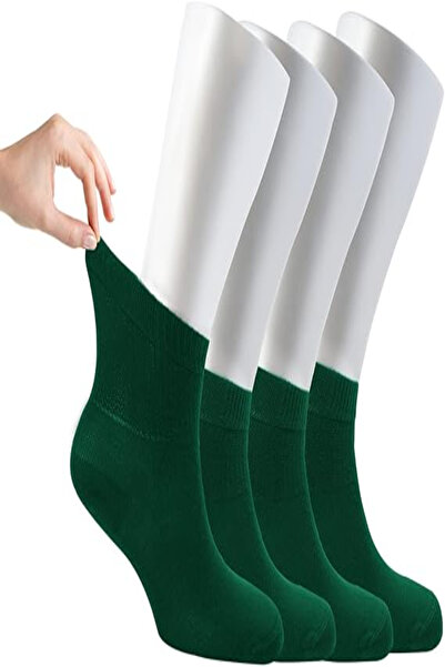 Ozzy Socks 4 أزواج من جوارب الكاحل النسائية المصنوعة من الخيزران غير المطاطية...