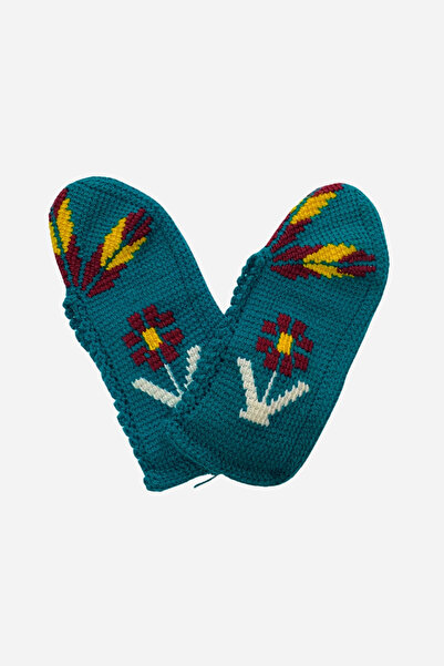 El örgüsü Kadın Patik Tunus Işi Bohçalık Çeyizlik Hediyelik