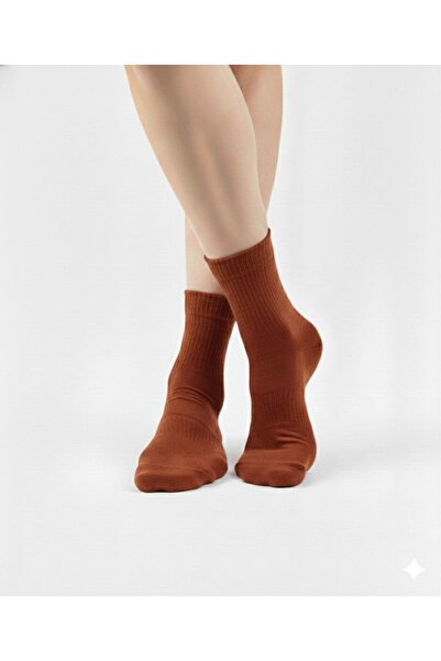 Ozzy Socks Kadın 4 Çift Bambu Lastiksiz Sıkmayan Diabetik Bilek Çorap