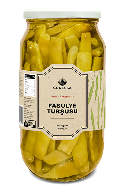 GURESSA Fasulye Turşusu 1000 ml (Atıştırmalık & Sofralık)