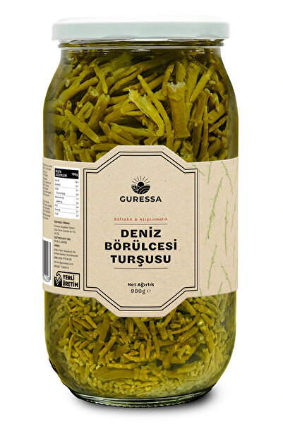 GURESSA Deniz Börülcesi Turşusu 1000 ml (Mezelik & Atıştırmalık)