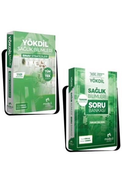 Modadil YÖKDİL SAĞLIK 2'li Hazırlık Seti Yayınları