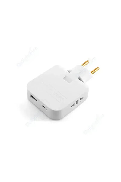 Choice white EU Extension Chargers Adapter 4 In 1 rotatable sket converter 18...