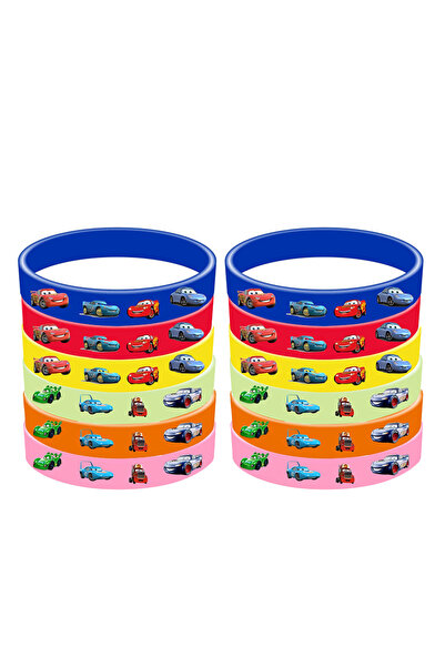 Choice3 12 قطعة من الأساور، هدايا حفلات مستوحاة من سيارات، أساور لايتنينغ ماك...