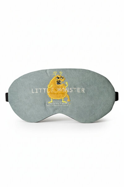 Runades شريط عين للنوم مريح مزخرف بتصميم الوحوش الصغيرة، مبرد بالجل، يحجب الض...