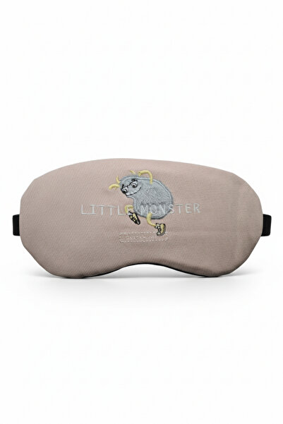 Runades شريط عين للنوم مريح مزخرف بتصميم الوحوش الصغيرة، مبرد بالجل، يحجب الض...