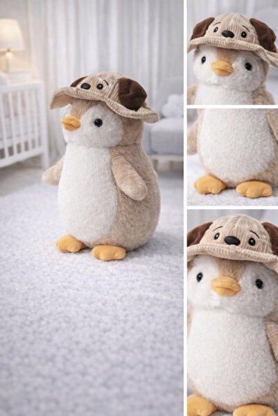 HALLEY PELUŞ KAHVERENGİ PENGUEN 35 cm