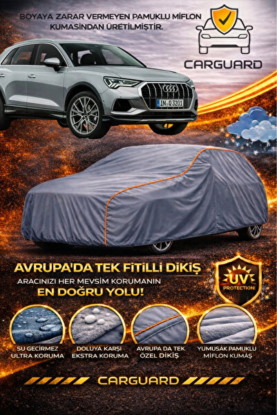 CarGuard غطاء خيمة سيارة فاخر من القماش المشمع Miflon متوافق مع Audi Q3