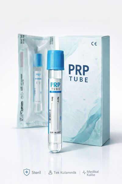 Luxprp prp tüpü 10ml 30 adet vakumlu steril