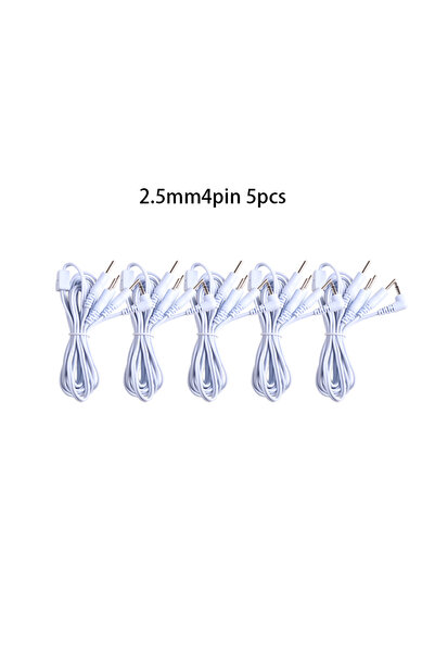 Choice 5 قطع من أسلاك أقطاب كهربائية رباعية الأطراف 2.5 مم (طرفان/أربعة أطراف...