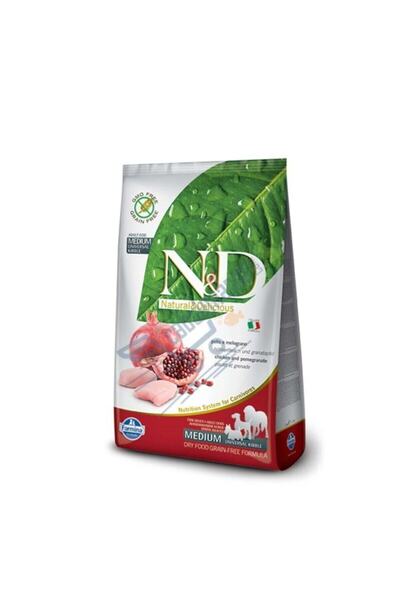N&D Grain-Free Chicken and Pomegranate Adult Dog Food 12 kg