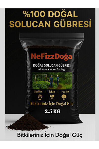 NeFizzDoğa %100 Doğal Solucan Gübresi