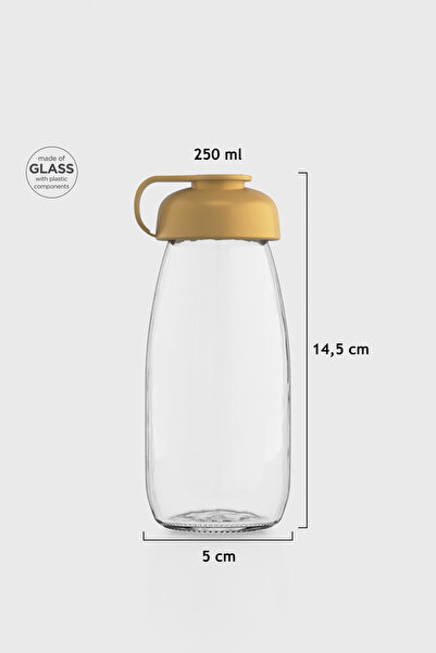 Renga ميلكي كيدز 250 مل زجاجة زجاجية 181011 ذهبي