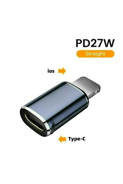 Choice محول USB من النوع C إلى Lightning بزاوية 90 درجة، مستقيم على شكل حرف L...