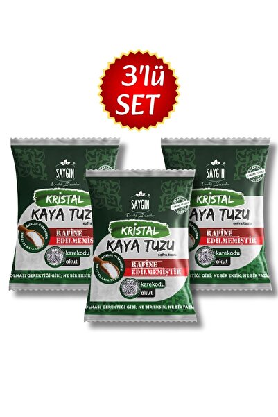 Saygın Tarihi Lezzetler Rafine Edilmemiş Doğal Kristal Kaya Tuzu Öğütülmüş 50...