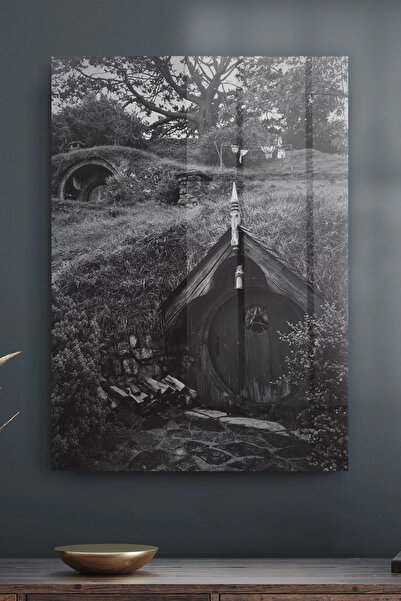 Decovetro Masă de sticlă Casa Hobbitului, Stăpânul Inelelor