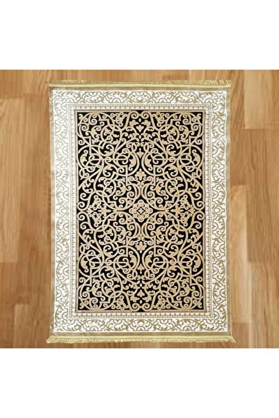 MEVLANA BAZAAR Osmanlı Çiçek Desenli 100 x 400 Makine Yün Halı