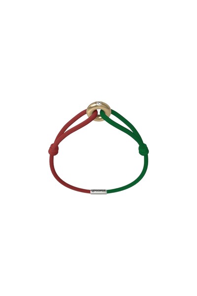 Wecord London Morocco حمرا_وخضرا# Cord Bracelet